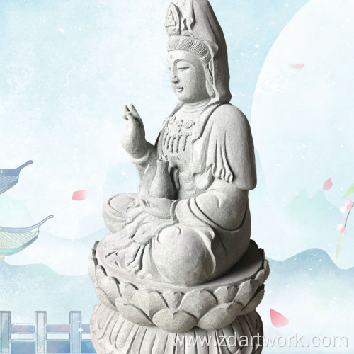 Stone Buddha ornament Guanyin